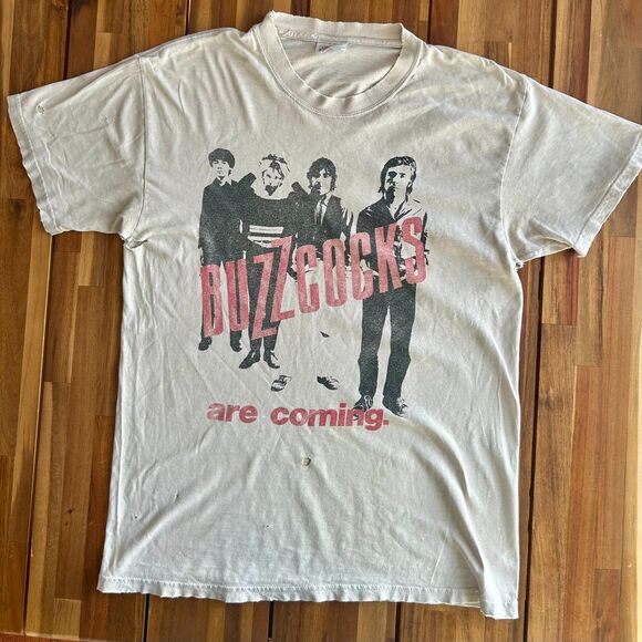 VTG Late-90s Buzzcocks Tee **dIsStReSsEd** - Picture 1 of 3